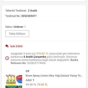 Trendyol Kargoda Ürün Kayboldu Parası İade Edildi Ürünlerimi İstiyorum