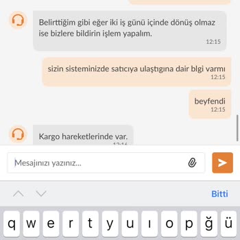 Sürat Kargo İade Süresindeki Kargo