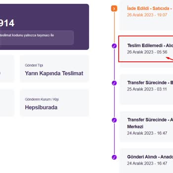 Hepsiburada.com Ürünün Haberim Olmaksızın İade İşlemlerini Başlatması