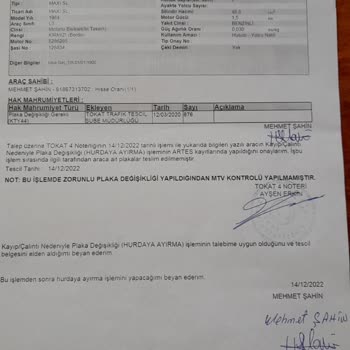 Mobilet 60ay659 Plakalı Araç Hakkında