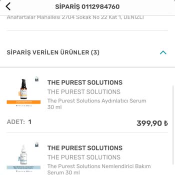 Watsons İnternetten Aldığım C Vitamini Serumunun Bozuk Çıkması