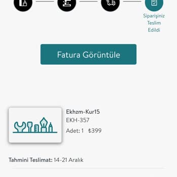 Vivense Paran İadem Yapılmıyor