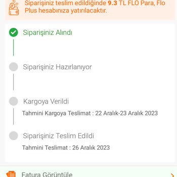 FLO Ayakkabı Tedarik Edilemeyen Ve İptal Dahi Edilemeyen Ürün.