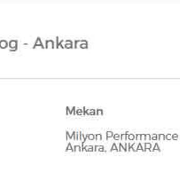 Milyon Performance Hall Bilet İadesinin Yapılmaması