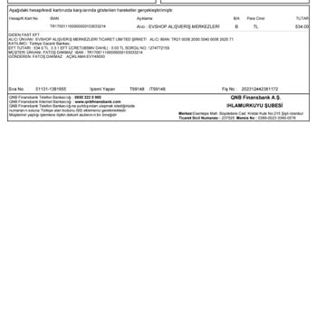 Evshop Online Ödemem Sistemde Gözükmüyor