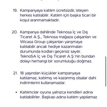 Teknosa Teknoclub Bingo İndirim Ve Müşteri Hizmetleri Sorunu