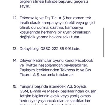 Teknosa Teknoclub Bingo İndirim Ve Müşteri Hizmetleri Sorunu