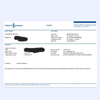 EasyCep İade Ödemesi Sorunu