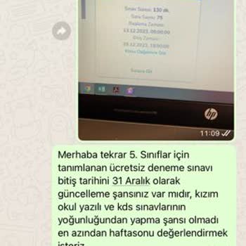 Okulistik Sınav Sürelerini Hafta İçi İle Kısıtlıyor.