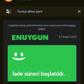 Enuygun İadesi Hakkında