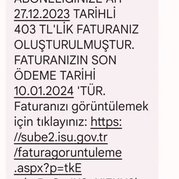 Kocaeli Büyükşehir Belediyesi Su Faturam Fazla Geldi