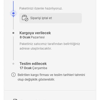 Hepsiburada Ürün İptal Edememe!