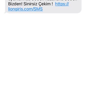 Lionbet SMS Atma Artık Lütfen