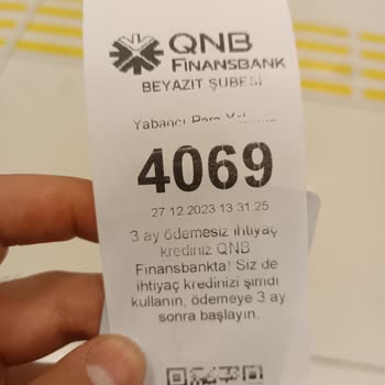 QNB Finansbank Uzun Bekleyiş Ve İlgi Eksikliği