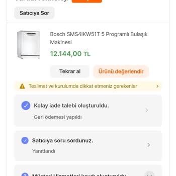 Hepsiburada Teslim Edilmeyen Ürün Fiyat Farkı Reddi