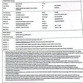 KVK Yüksek Onarım Ücreti Ve İade Sorunu