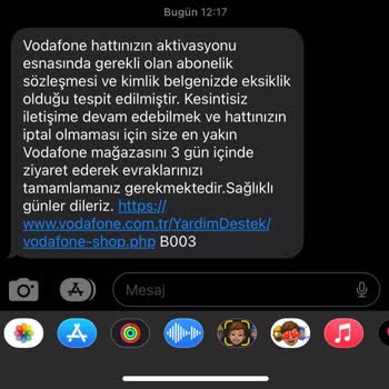 Vodafone Eksik Belge Nasıl Tamamlanır Belirtilmemiş