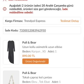 Trendyol Para İadesi Reddi, Ürünleri Geri Göndermeden Hesap Askıya Alma