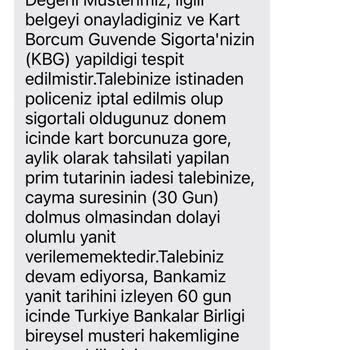 Denizbank Kart Borcum Güvende Saçmalığı