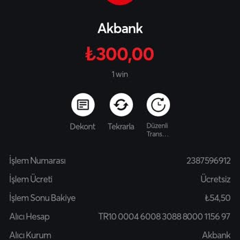 1win Hesabıma Para Yansımadı