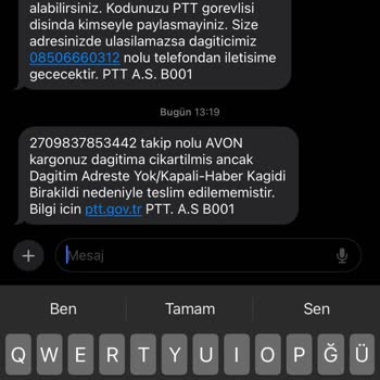 PTT Kargo Teslimat Ve Personel Sorunu!