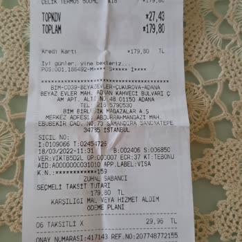 BİM Termos Sıcağı Dışarı Veriyor