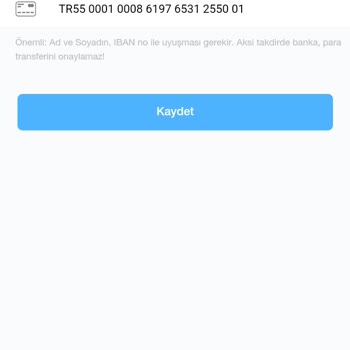 Gardrops Param Yatmıyor IBAN Yanlış Diyor Ama Doğru