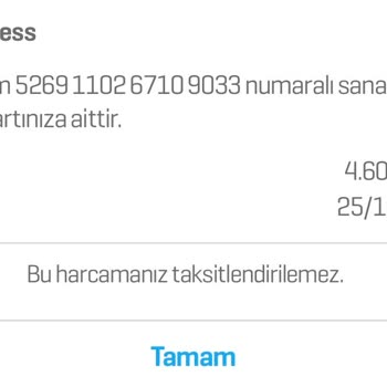 Enpara Harcama Taksitlendirme Sorunu / Yanlış Alışveriş Sektörü