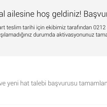 Vodafone Kurumsal Hattımı Teslim Etmiyor