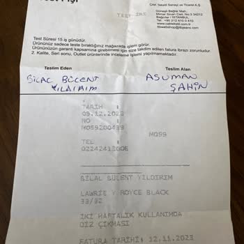 Little Big Kendinden Kaynaklı Sorunu Kabul Etmeyip İadeyi Reddediyor.