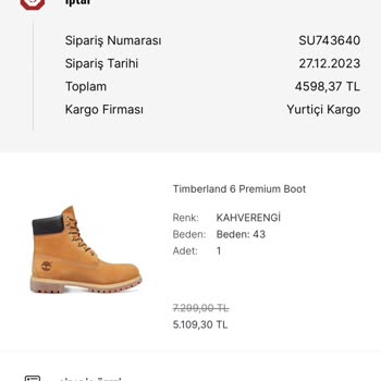 Sneaks Up Müşteri Hizmetleri Sorunu
