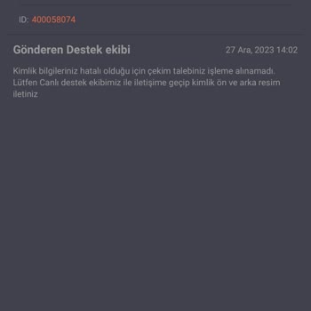 BetKanyon Çekim Göndermeme & Bakiye Silme Yetmedi Oyalama