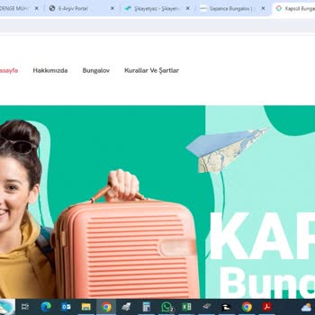 Kapsül Bungalov Tatil Rezervasyonu Aldatmacası