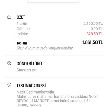 Yurtiçi Kargo Kargomu Adresime Teslim Etmedi