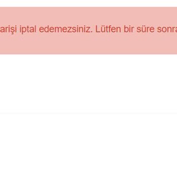 Watsons Tıkla Gel Hemen Siparişim Hazırlanmadı