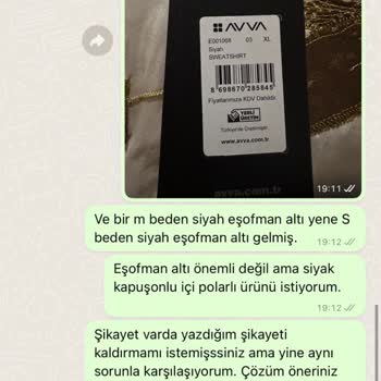 Avva Giyim Aynı Hata 2. Defa! Ayıptır.
