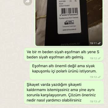 Avva Giyim Aynı Hata 2. Defa! Ayıptır.