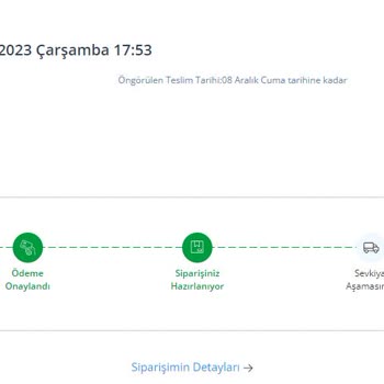 Avansas 21 Gündür Gönderilmeyen Ürünler