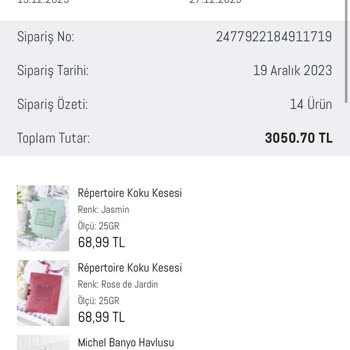 Madame Coco Eksik Ve Yarım Gönderilen Ürün