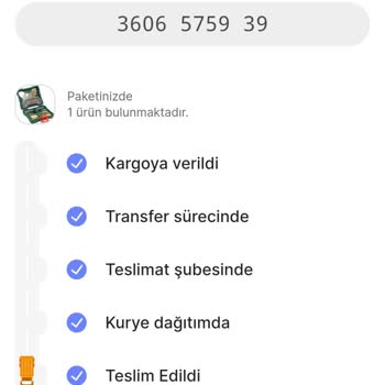 Hepsiburada Teslim Ettiğini İddia Ettiği Ürün