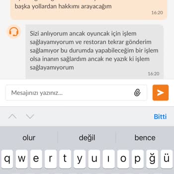 Trendyol Yemek Yine Sorun Çözemedi