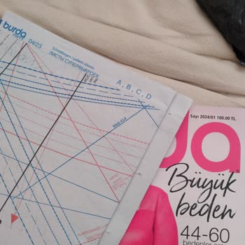 Doğan Burda Dergi Dogan Burda Yanlış Kalıp Paftası Gönderdi