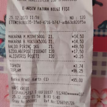 BİM Marketten Alınan Pirinçte Yabancı Madde Şikayeti