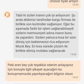 Carrefour SA Ürün İadesi Kampanya Avantajımın Gitmesi