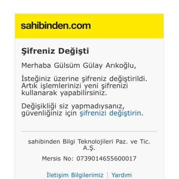 Sahibinden E-Devlet Doğrulama Sonrası Hesap Bloke İşlemi