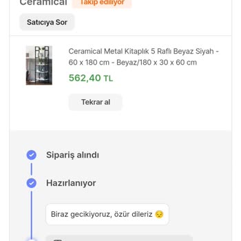 Hepsiburada Dan Satıcı Ceramical