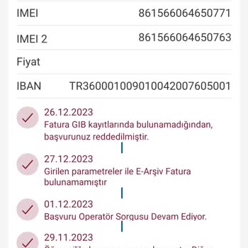 Gelir İdaresi Başkanlığı Genç Telefon Destek Başvurusu Kabul Edilmedi Sorunu