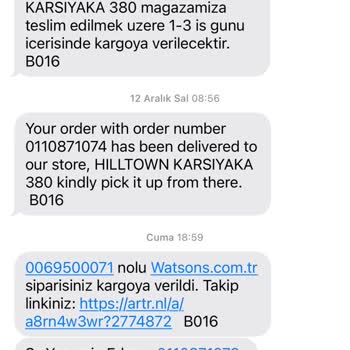 İlgisiz Watsons Müşteri Mağduriyeti