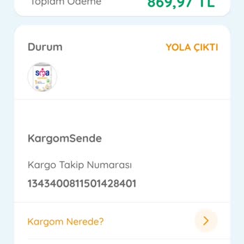 Ebebek İle İlgili Kargo Sorunu
