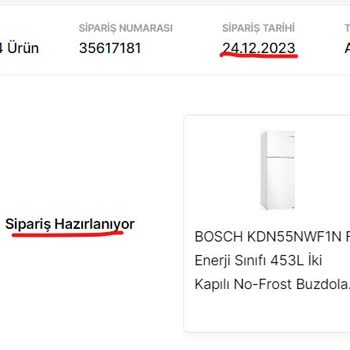 Media Markt Beyaz Eşya Kargo Ve Teslim Sıkıntısı